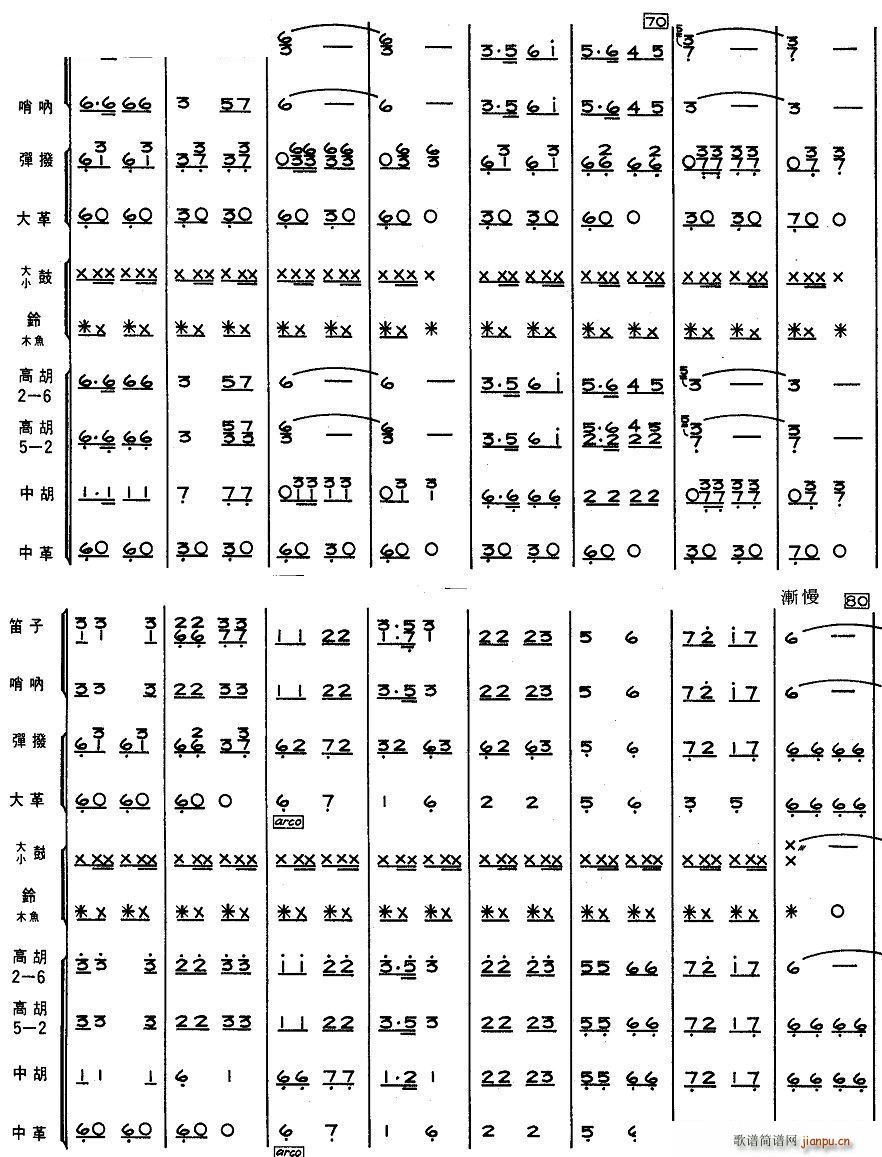 新疆舞曲(總譜)5