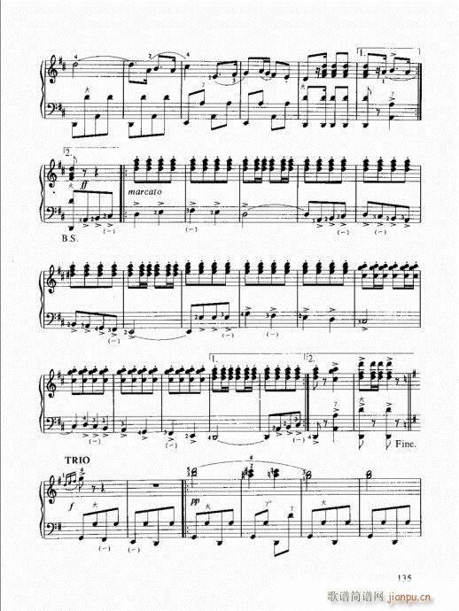 跟我学手风琴121-140(手风琴谱)15
