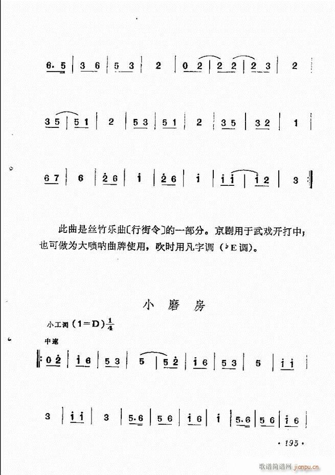 京劇傳統(tǒng)曲牌選 181 244(京劇曲譜)15