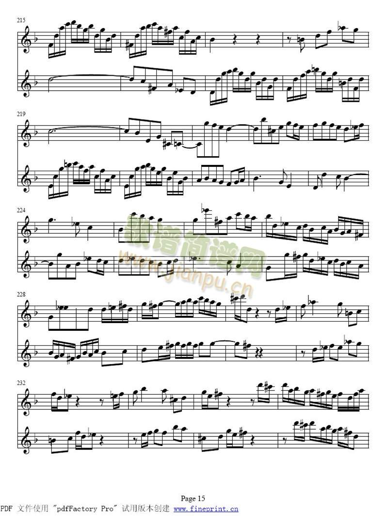 d小调两支小提琴协奏曲15-22(其他)1