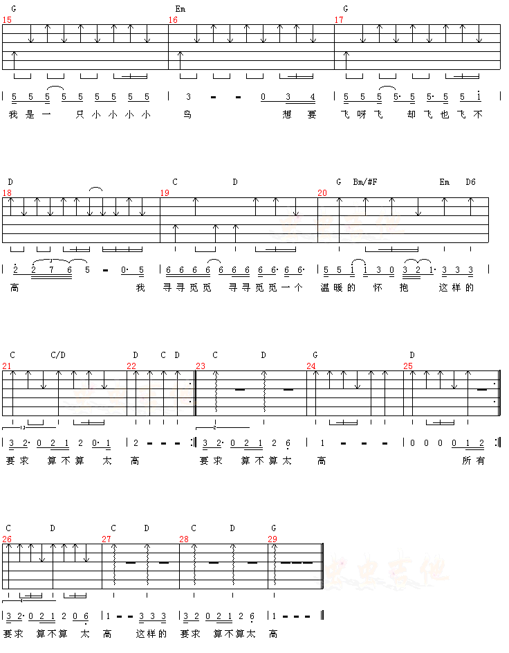 我是一只小小鳥-認(rèn)證譜 2