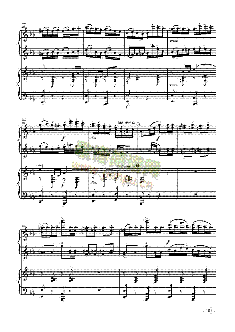 意大利波尔卡—双钢琴键盘类钢琴(钢琴谱)3