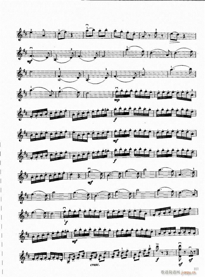 （下册）301-340(小提琴谱)11