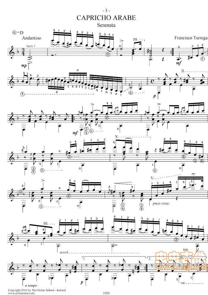 阿拉伯风格绮想曲-Capricho(十字及以上)8