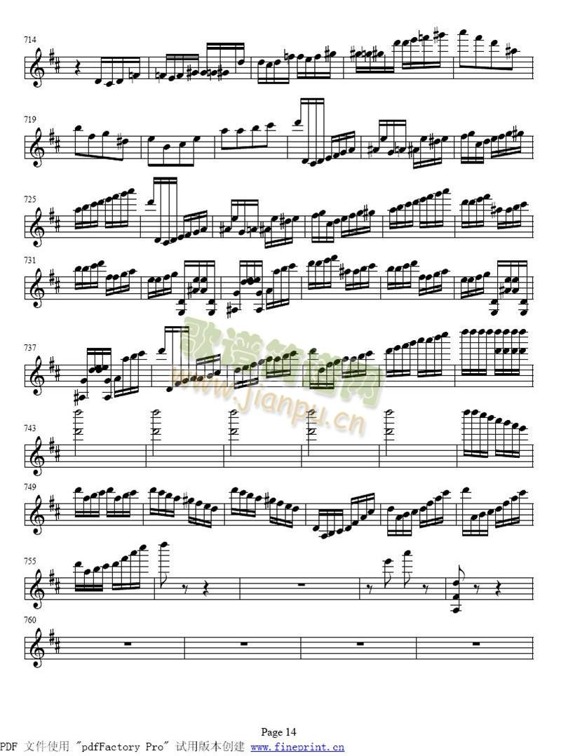 小提琴协奏曲　第二乐章9-16(其他)6