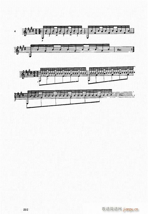 古典吉它演奏教程181-202附 2