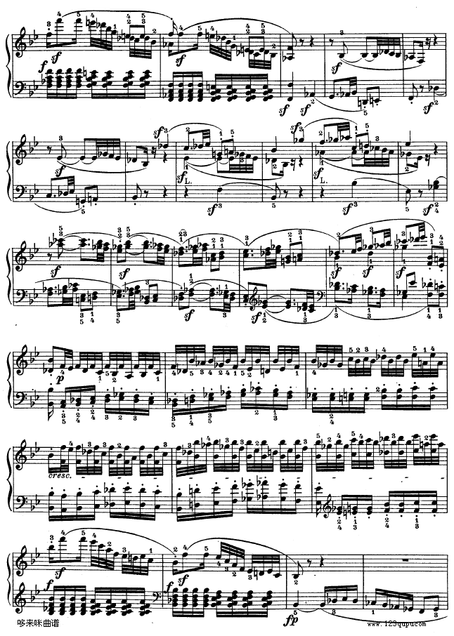 第十一钢琴奏鸣曲-op.22-贝多芬(钢琴谱)19