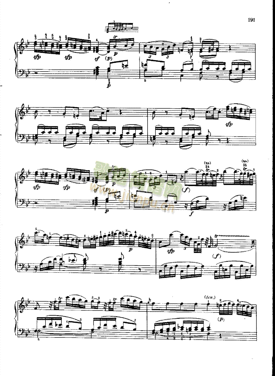 奏鸣曲Nr.332键盘类钢琴(钢琴谱)9