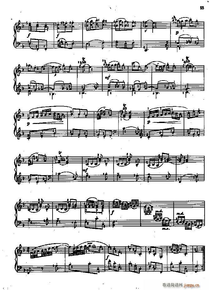 斯卡拉蒂奏F大调奏鸣曲 作品 K 17(总谱)3