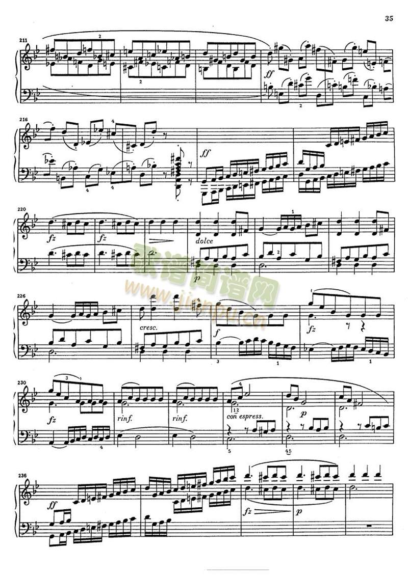 克莱门蒂g小调钢琴奏鸣曲9-16(其他)1