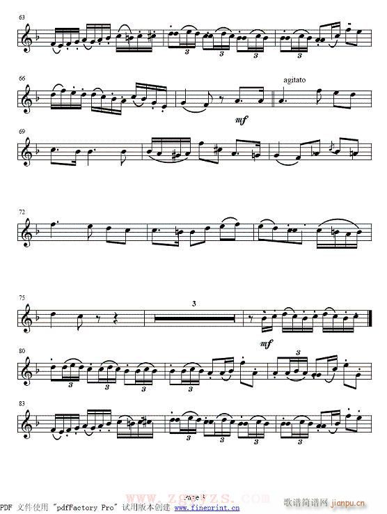 小号-幻想变奏曲(单簧管谱)6