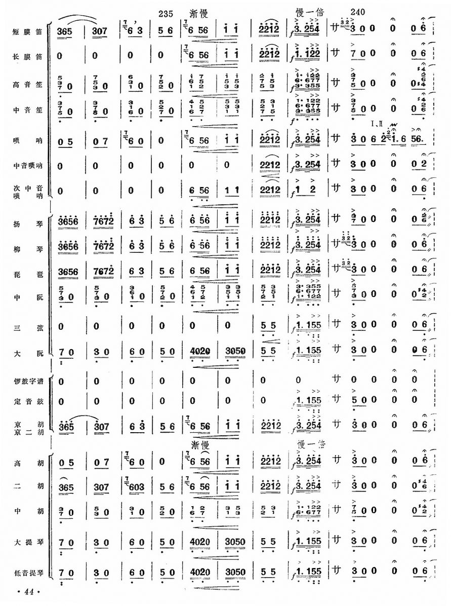 亂云飛43(總譜)1