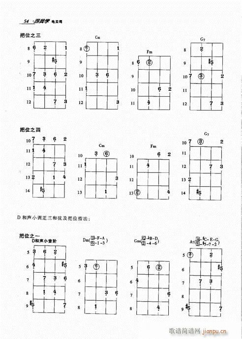 跟我学电贝司41-60(十字及以上)14