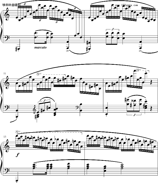 练习曲Op.25No.11-肖邦 2