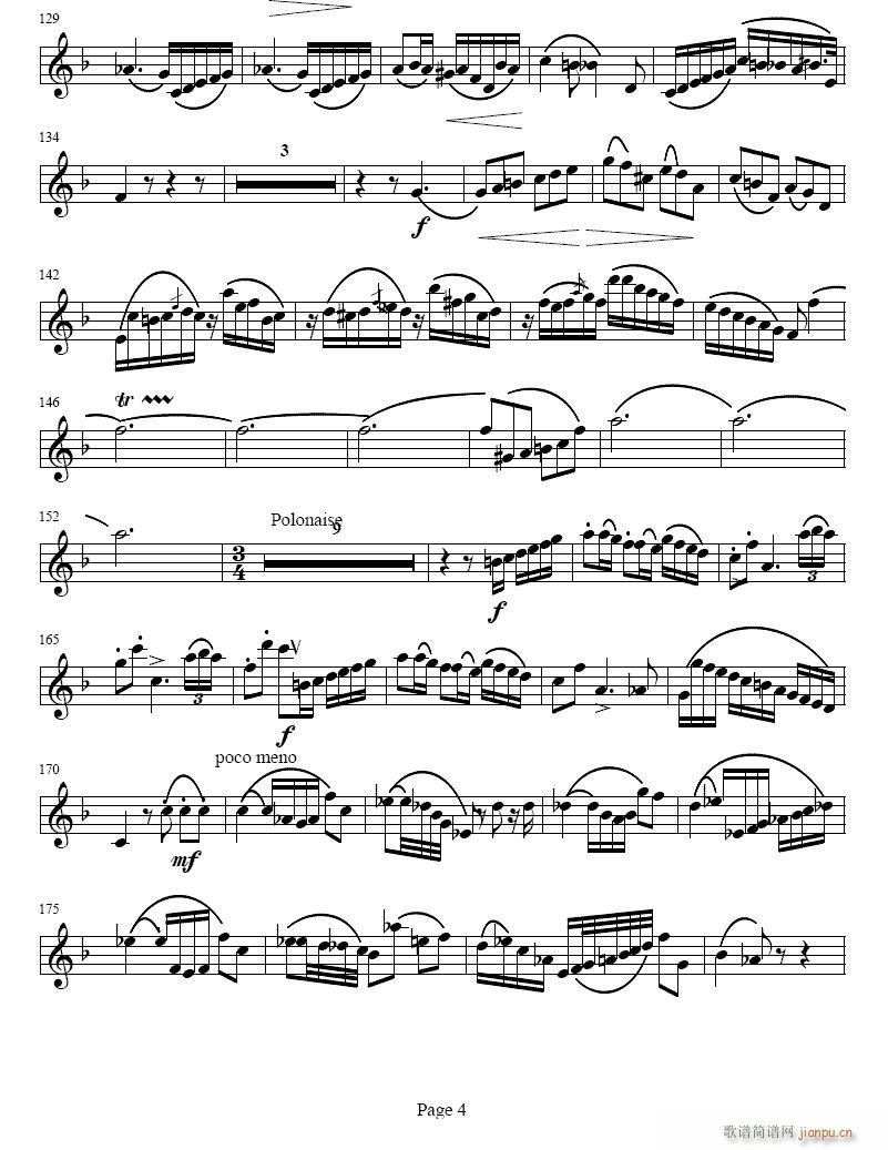 小协奏曲-单簧管 4