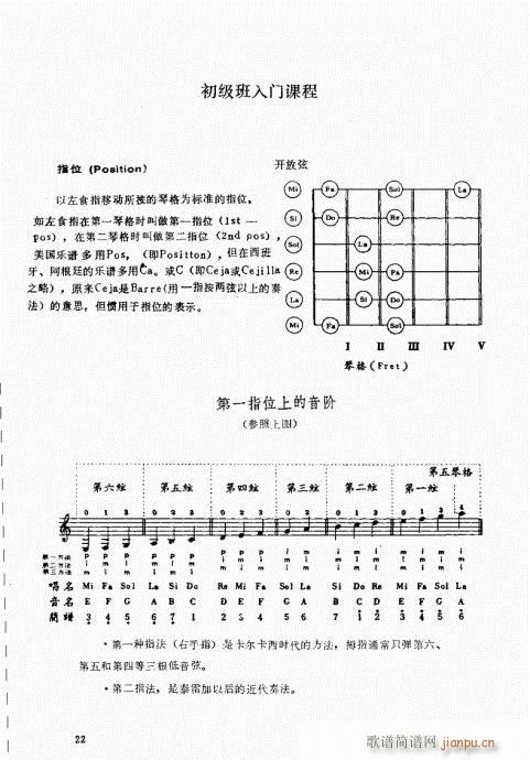 古典吉它演奏教程21-40 2