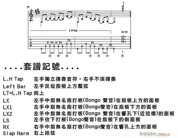 风之国度(四字歌谱)6