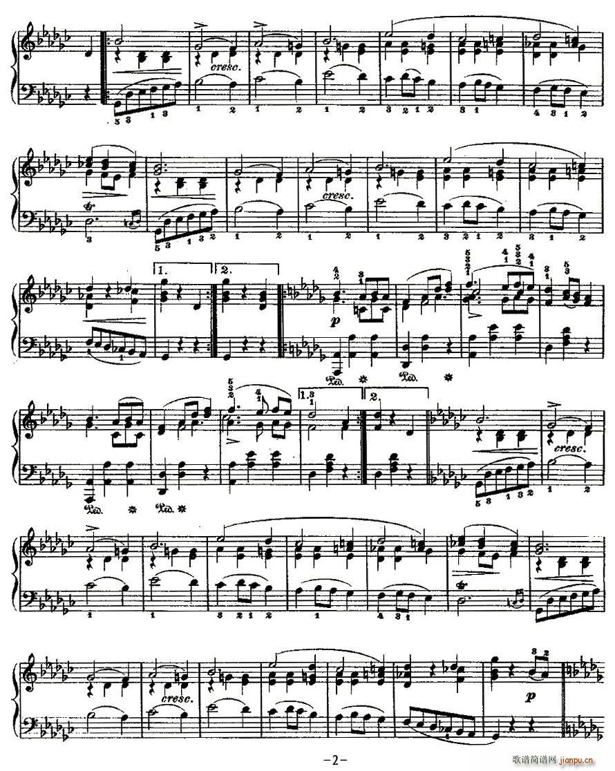 valse，Op.70, No.3 2