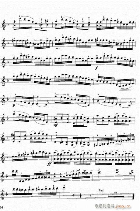 小提琴中级综合教程41-80(小提琴谱)24