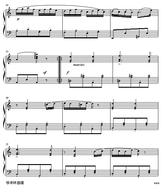 匈牙利舞曲第五号-勃拉姆斯 2