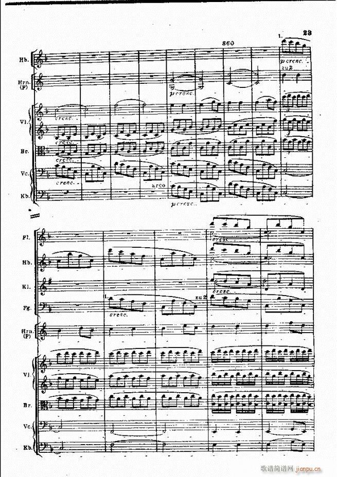 贝多芬 田园交响曲 全部 目录1 60(总谱)39