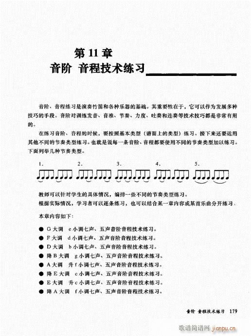 孔庆山六孔笛12半音演奏与教学161-180(笛箫谱)19