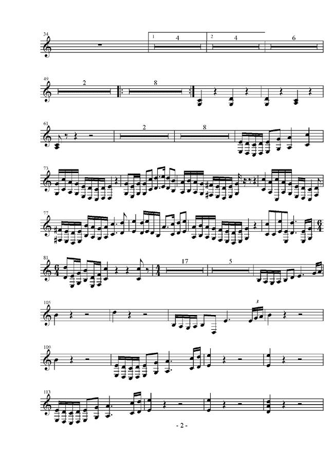 总谱四种乐器谱--2(十字及以上)11