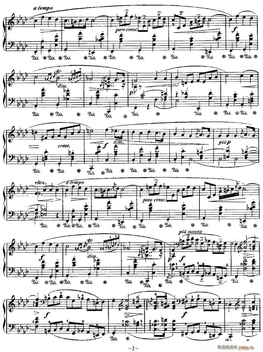 f小调夜曲Op.55－1 2