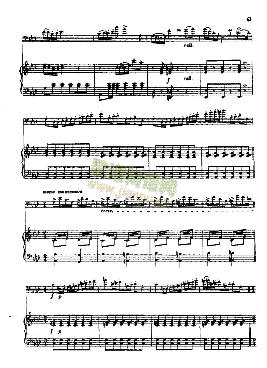 引子与波兰舞曲管乐类长号(钢琴谱)12