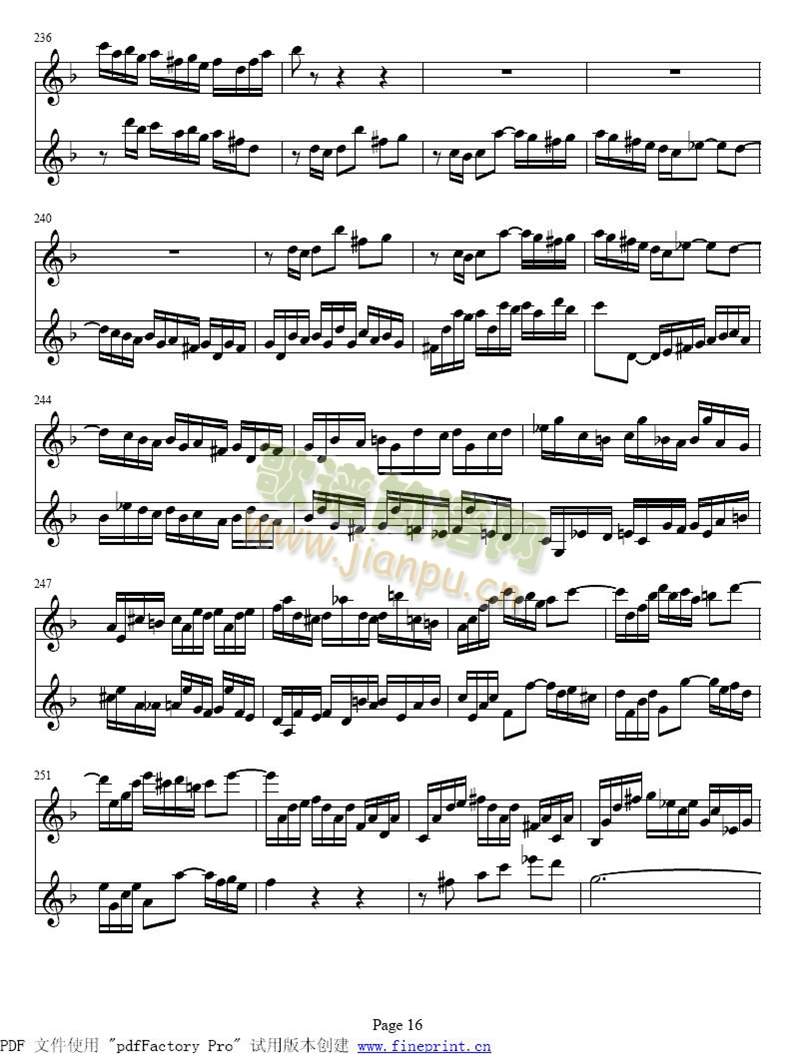d小调两支小提琴协奏曲15-22 2