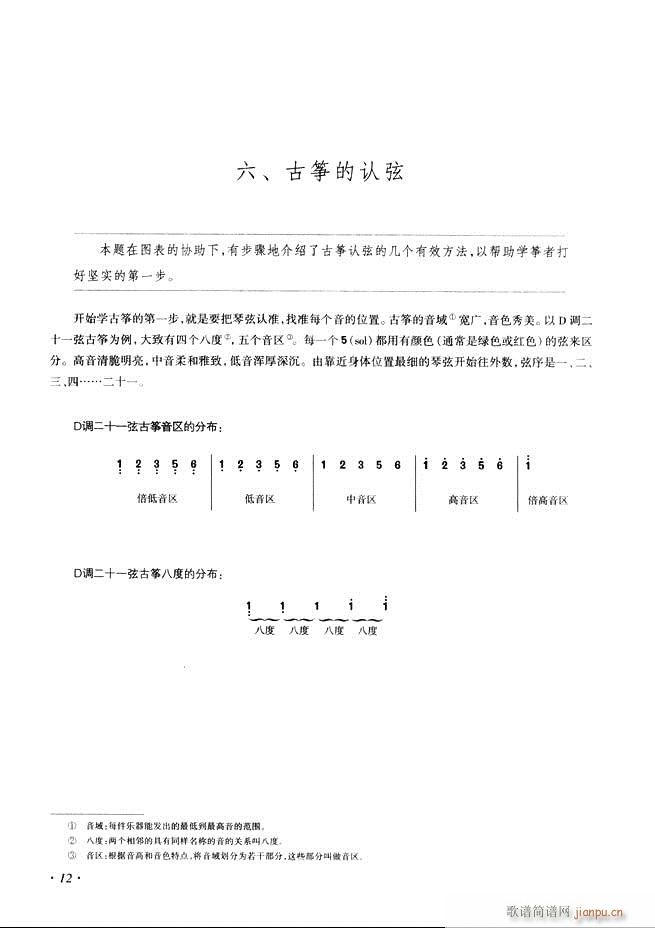 古筝基础教程三十三课目录1 60(古筝扬琴谱)20