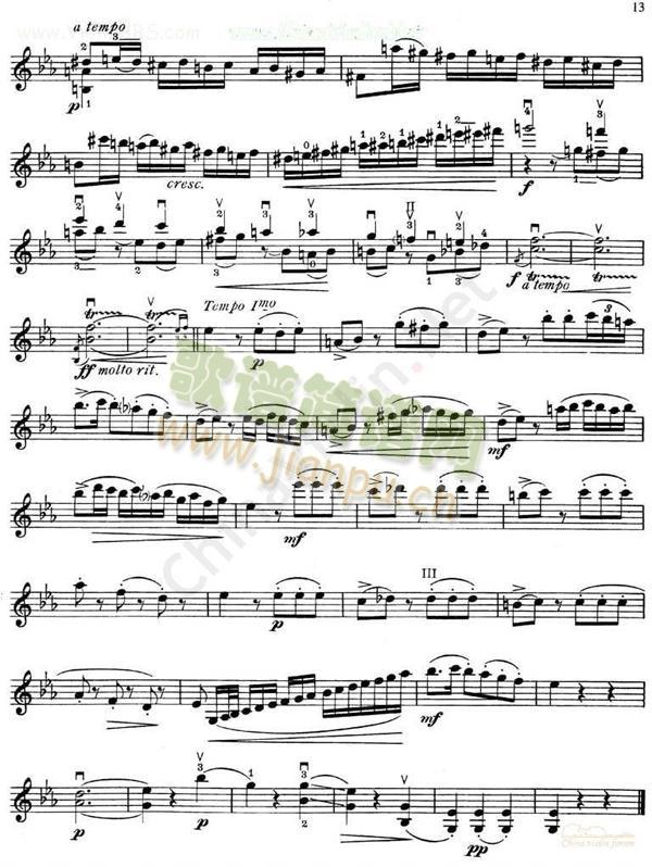 海菲茨-HUMMELin(小提琴谱)6