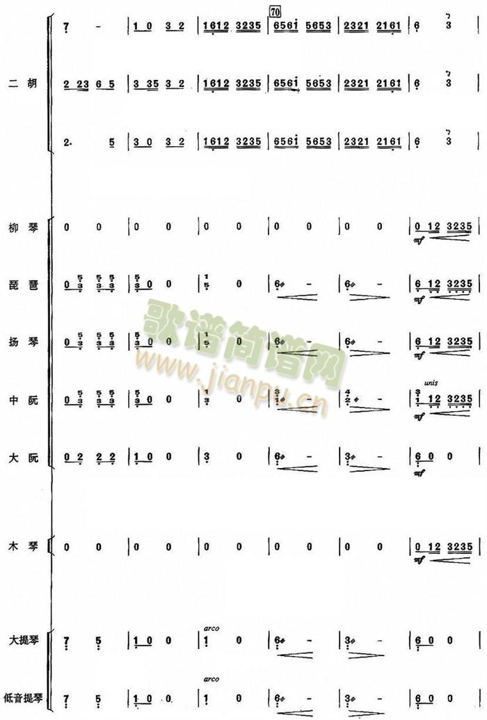赛马民乐合奏总谱(总谱)10