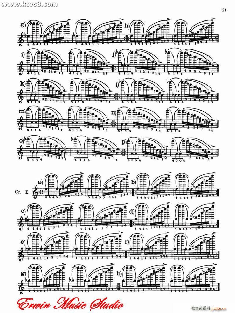 德米特里 康斯坦丁 多尼斯 小提琴技术的演奏艺术1 2(小提琴谱)35