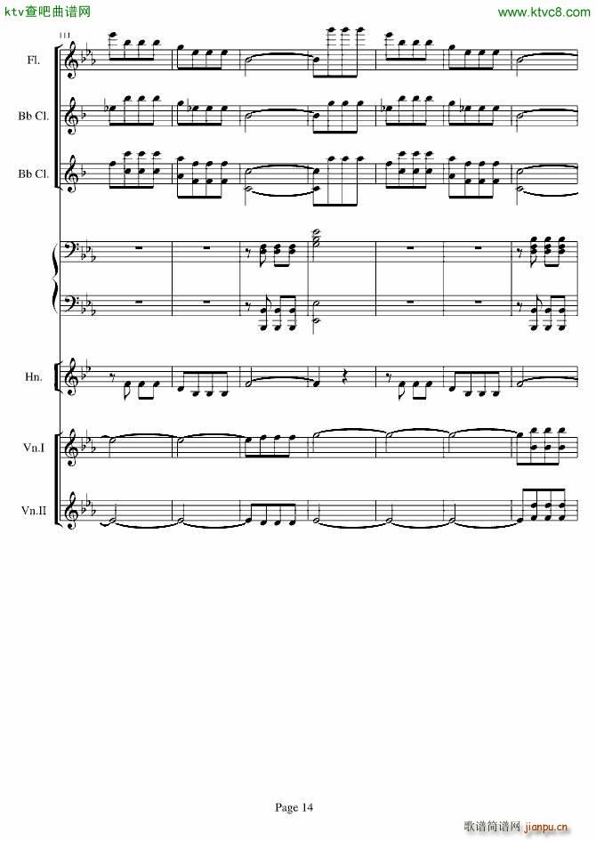 贝多芬的C小调第五命运交响曲(总谱)14