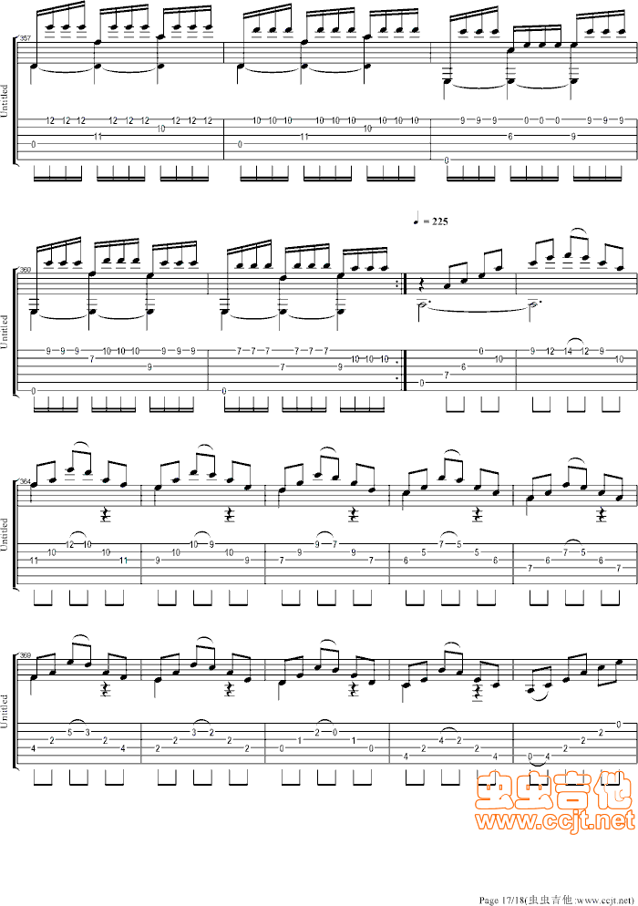 大霍塔舞曲(五字歌谱)17