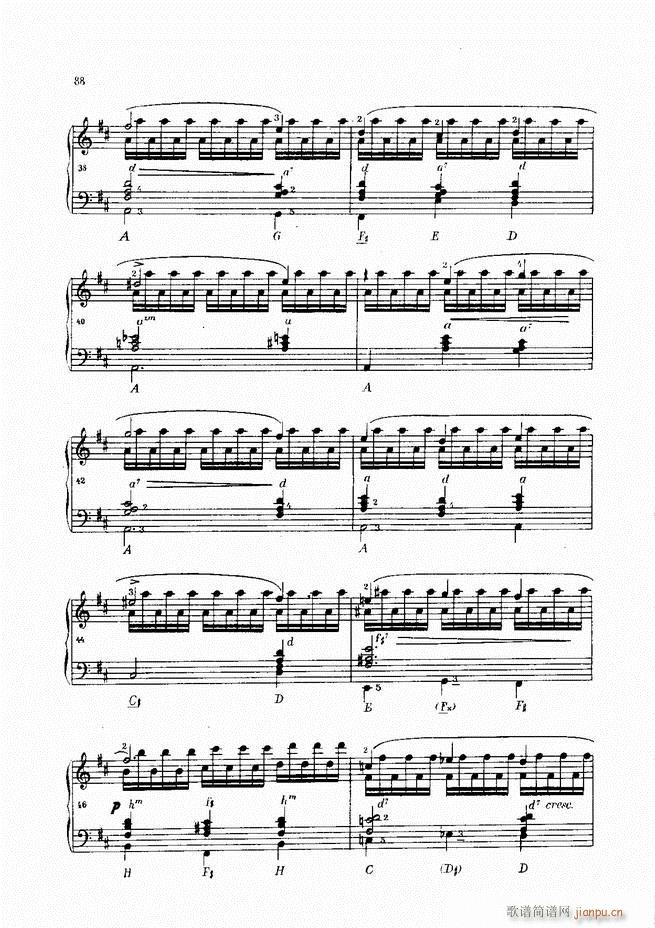 车尔尼手风琴练习曲集 Ⅳ(手风琴谱)68