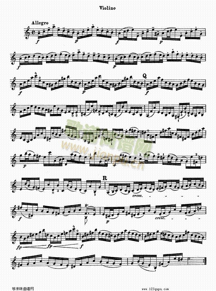 巴赫小提琴协奏曲2(其他乐谱)7