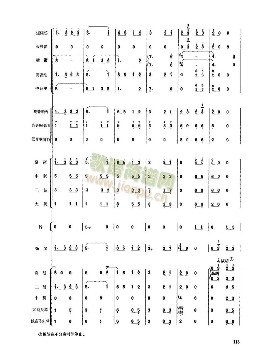 春節(jié)序曲109-116(總譜)6