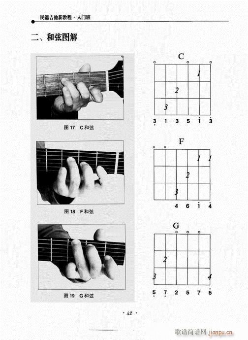 民谣吉他新教程41-60 2