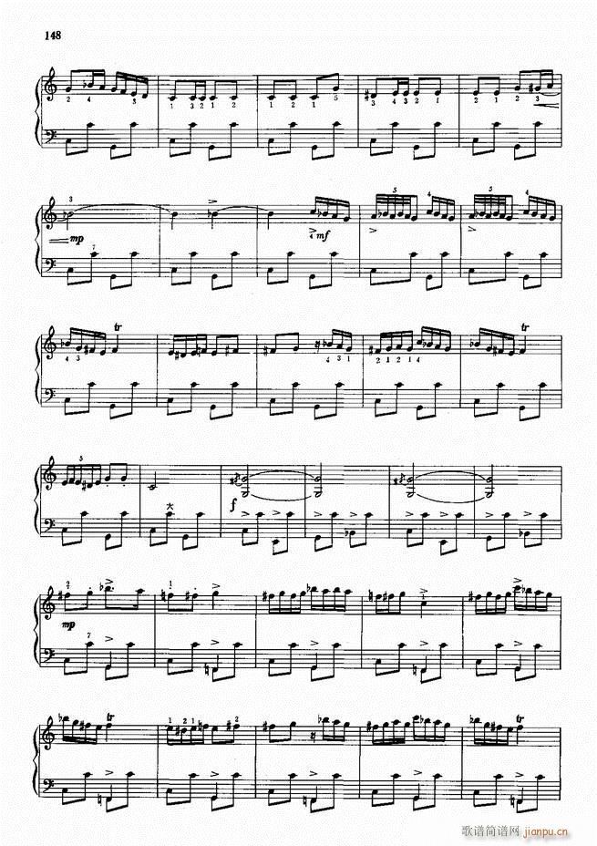手风琴中外名曲72首101 190(手风琴谱)48