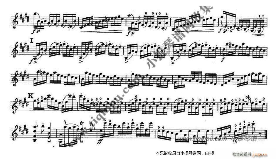 巴赫六首小提琴无伴奏奏鸣曲及组曲1006(小提琴谱)3