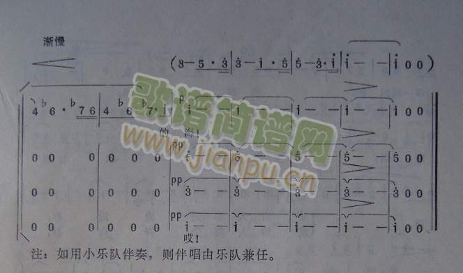 之一：海一样的爱(八字歌谱)6