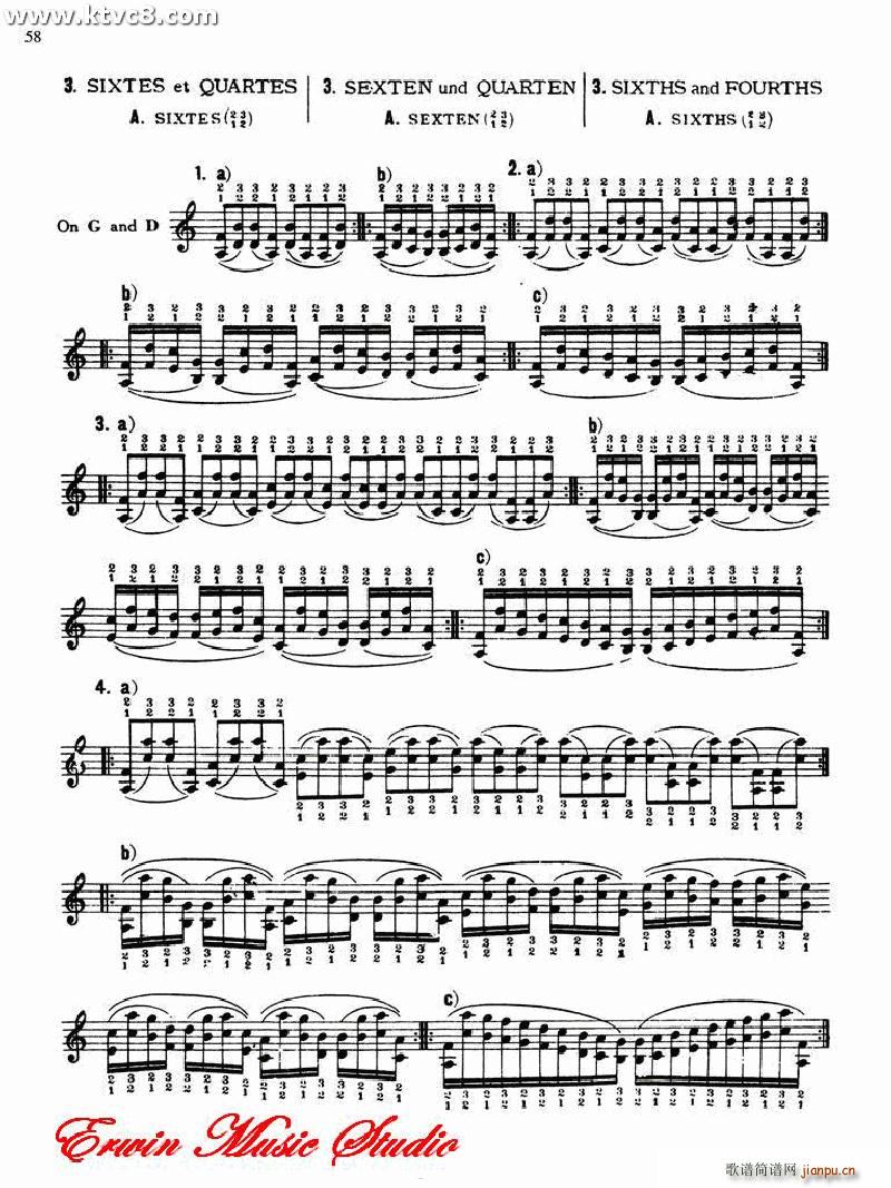 德米特里 康斯坦丁 多尼斯 小提琴技术的演奏艺术1 2(小提琴谱)12
