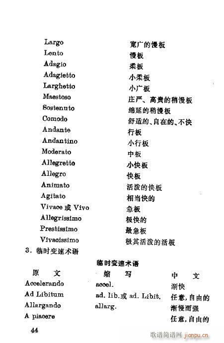 吉他识谱速成41-52 4