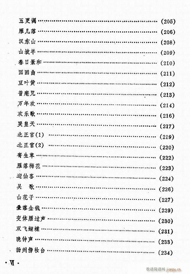 京劇傳統(tǒng)曲牌選目錄1 60(京劇曲譜)6