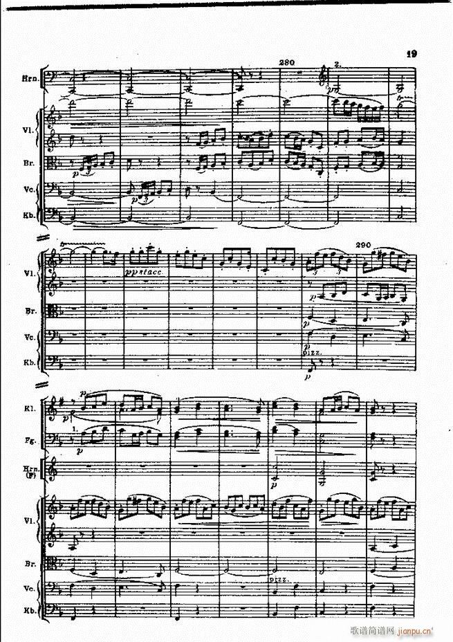 贝多芬 田园交响曲 全部 目录1 60(总谱)35