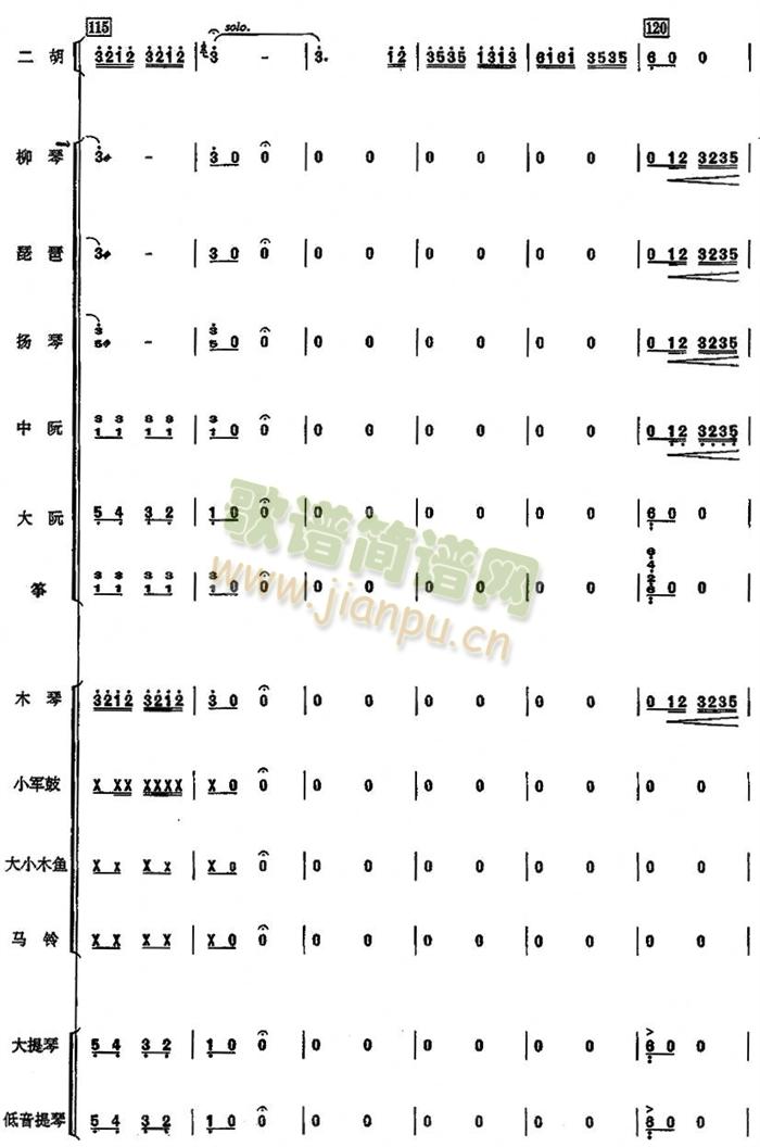 赛马民乐合奏总谱(总谱)19