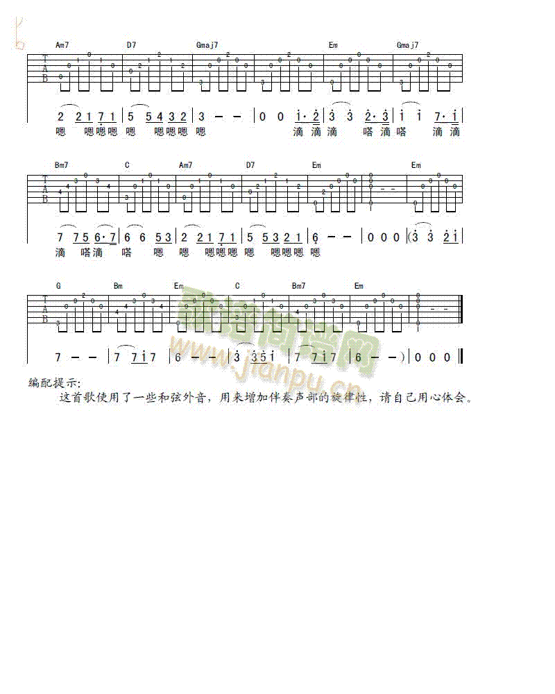 节日盛装(吉他谱)5