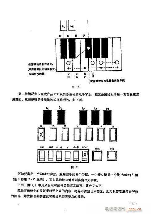 电子琴入门11-30页(电子琴谱)1